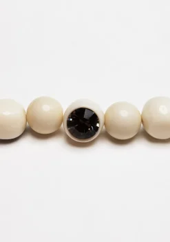 Kaleos BOWL & CRYSTAL CHAIN WHITE Fashion