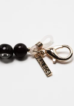 Kaleos BOWL & CRYSTAL CHAIN BROWN Fashion