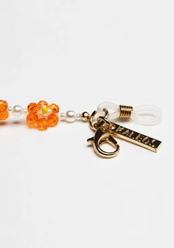Kaleos FLOWER CHAIN ORANGE Sale