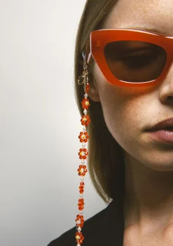Kaleos FLOWER CHAIN ORANGE Sale